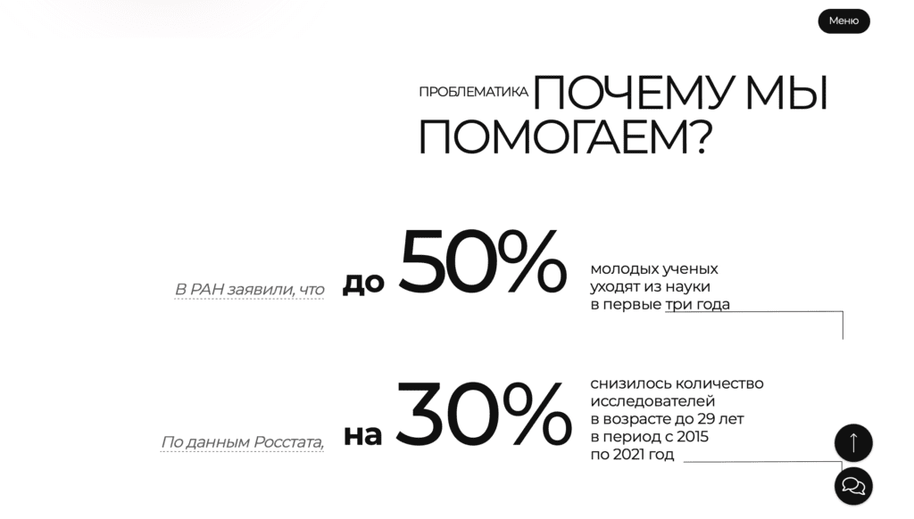 Страница фандрайзинга для Фонда, скриншот 2